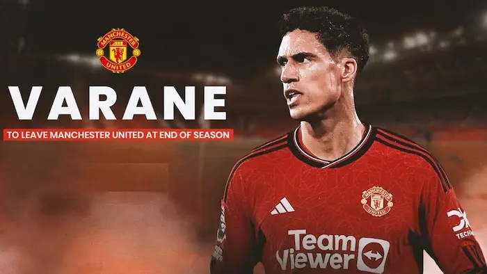 Raphael Varane đã thông báo rằng anh sẽ rời Manchester United